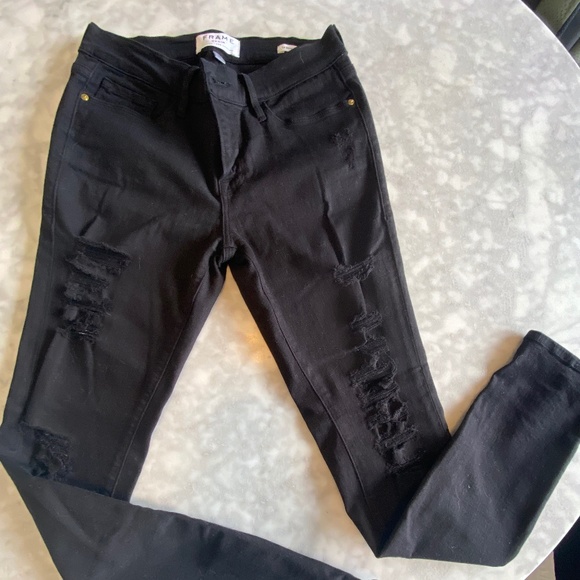 FRAME le skinny de jeanne - Picture 4 of 5